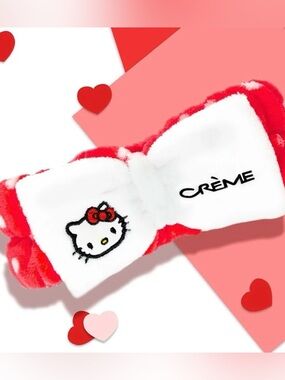 Hello Kitty x The Crème Shop Teddy Spa Headband 🎀✨